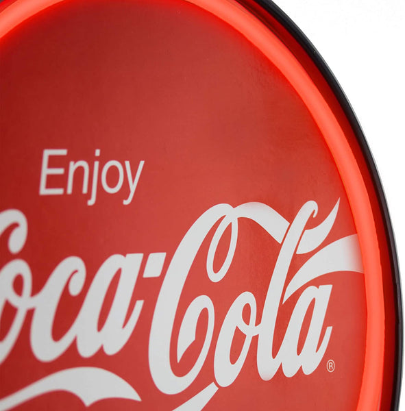 Coca Cola Bottle Cap Battery Powered LED Round Sign
