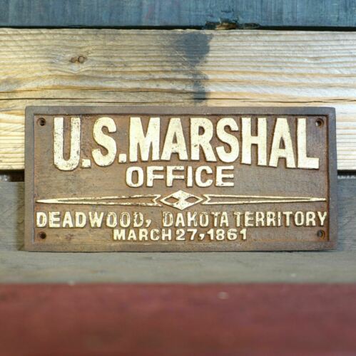 US Marshal Plaque (Small)