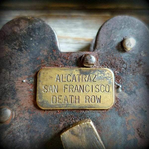 Alcatraz San Francisco Death Row Cast Iron Working Prison Lock & Keys