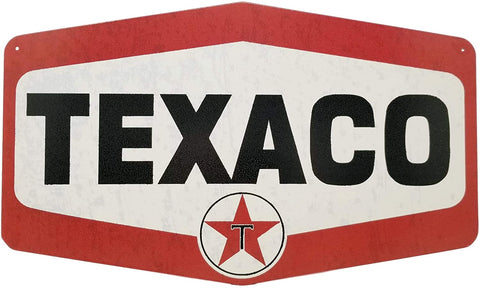 Texaco Gas Station Tin Sign