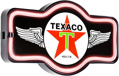 Texaco Battery Powered LED Marquee Sign