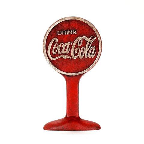 Coca-Cola Cast Iron Door Stop