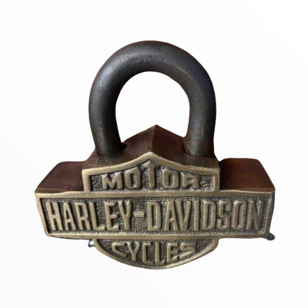 Harley Davidson Motorcycles Working Brass Lock With Two Keys