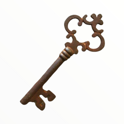 Victorian Cast Iron Key