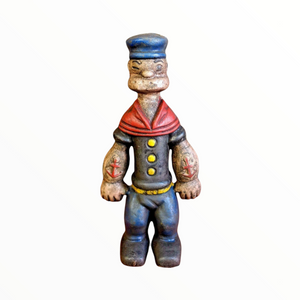 Popeye Sailor Man 9" Cast Iron Bank