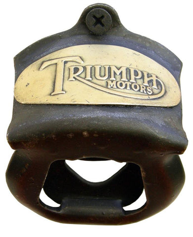 Triumph Wall Mounted Bottle Opener Die Cast With Painted Antique Finish