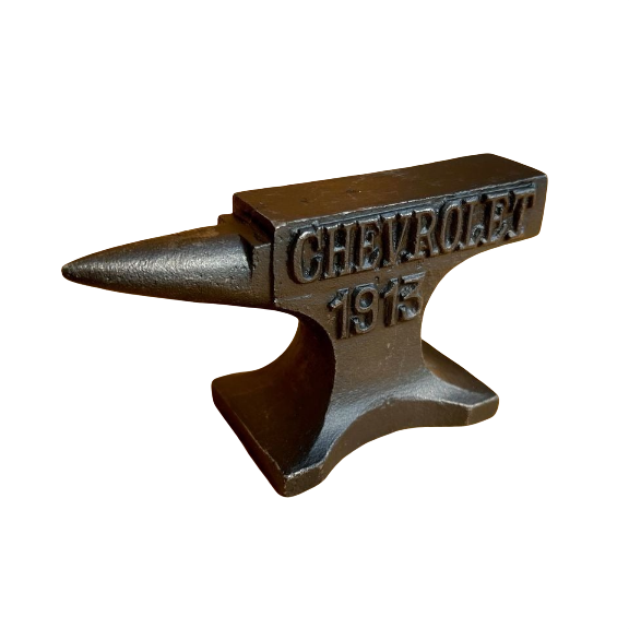 Chevrolet 1915 Cast Iron Anvil