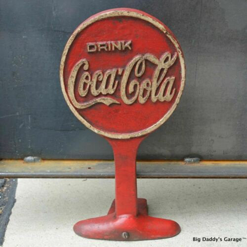 Coca-Cola Cast Iron Door Stop