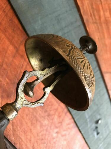 Hotel Desk Cast Iron Bell On Stand