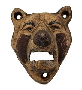 Bear Cast Iron Bottle Opener